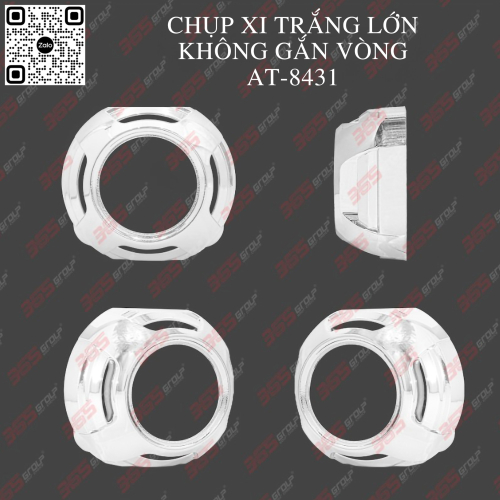 CHỤP XI TRẮNG LỚN KHÔNG VÒNG AT-8431